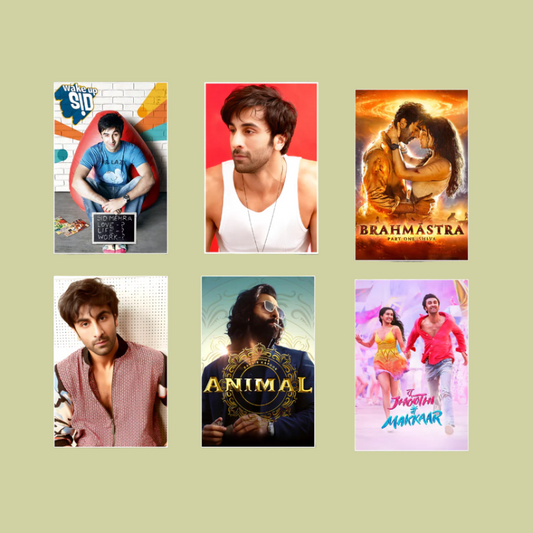 Ranbir Kapoor ALL movie posters | Pack of 27 movie posters