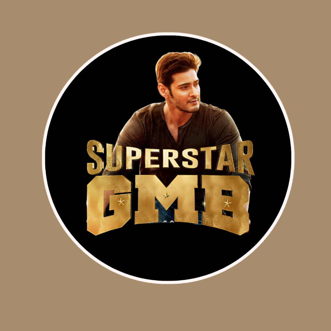 Mahesh Babu Car Sticker for FANS | (3x3 inch) Super STAR Mahesh Babu Car Sticker