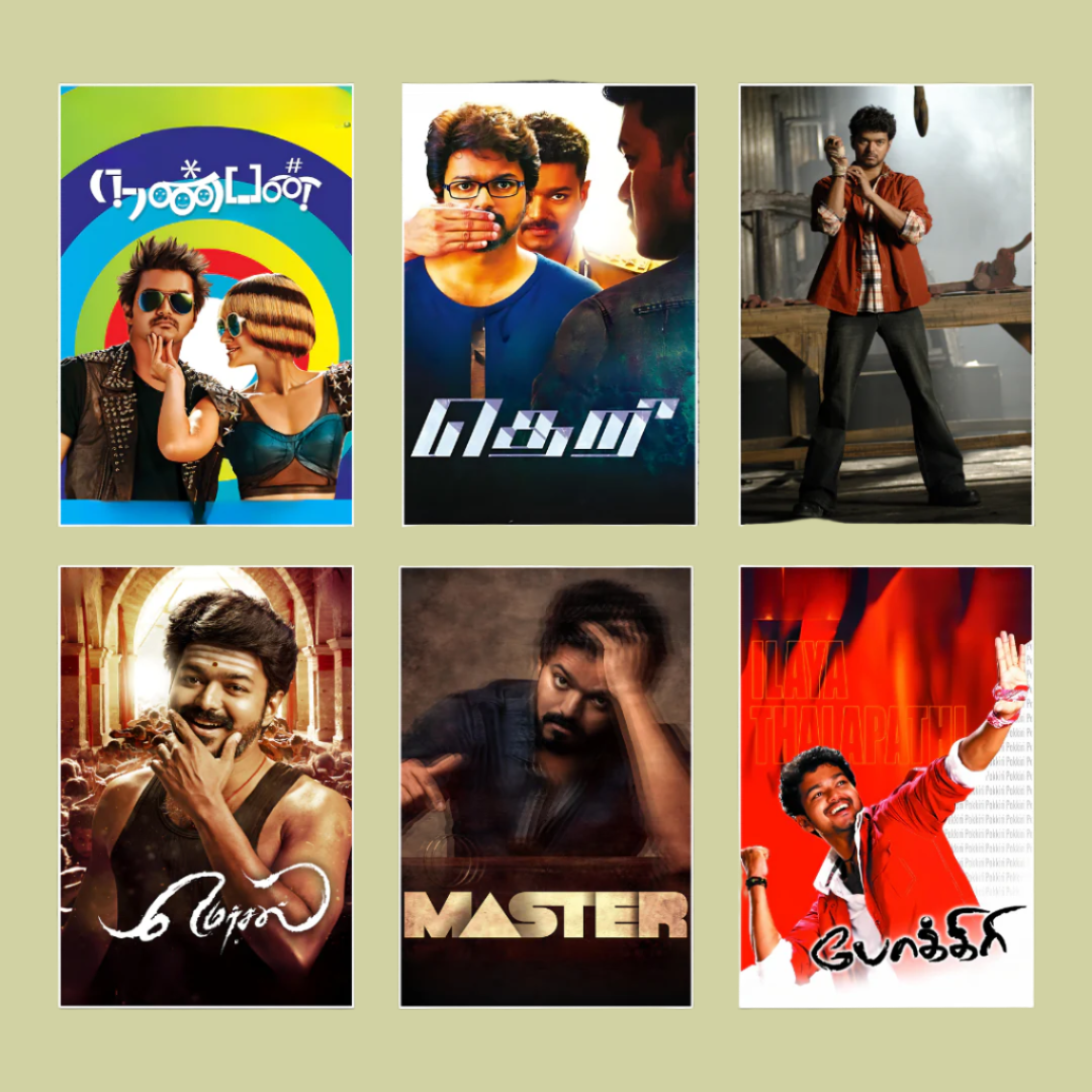 Vijay Thalapathy ALL movie posters | Pack of 35 posters |  தளபதி விஜய் போஸ்டர்