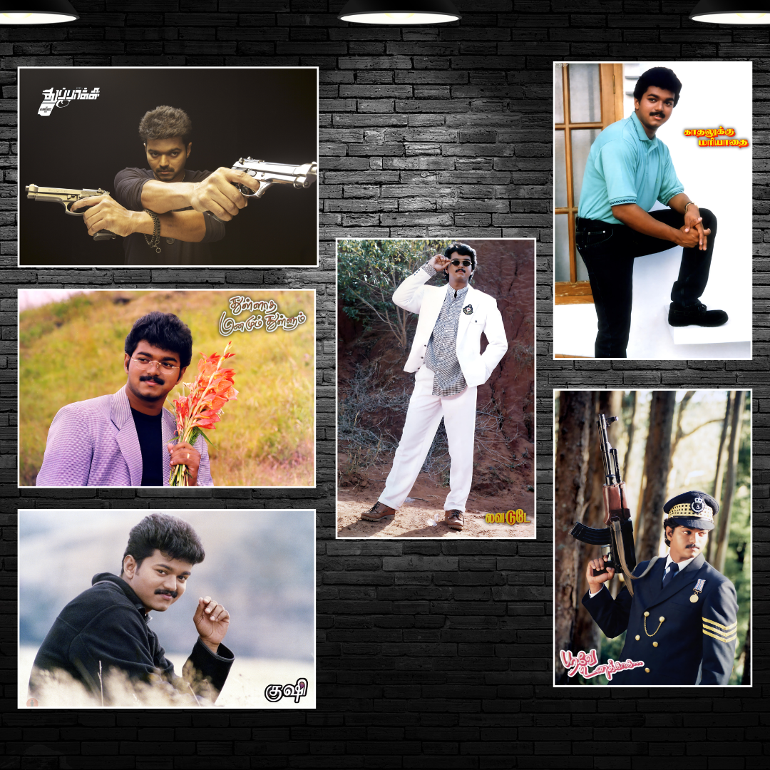 Vijay Thalapathy ALL movie posters | Pack of 35 posters |  தளபதி விஜய் போஸ்டர்