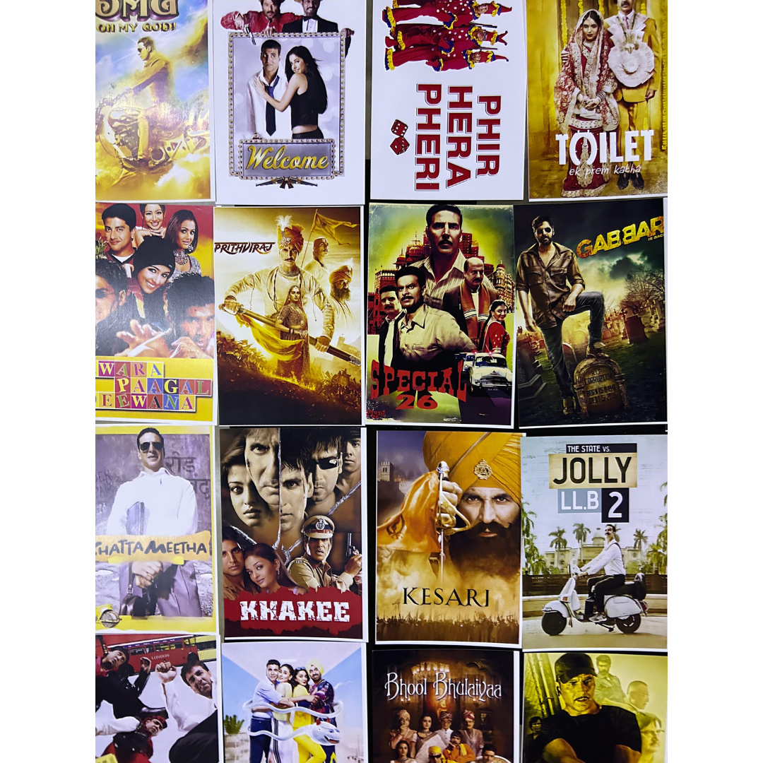 Akshay Kumar ALL movie posters | Pack of 48 posters