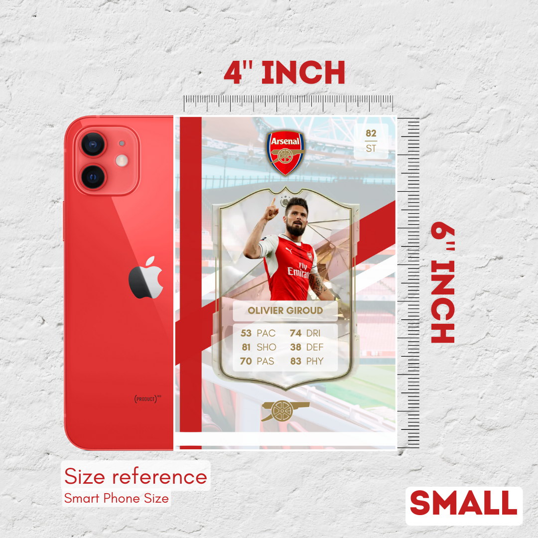 Arsenal Posters (ALL Time Best Collection) [Pack of 20 Arsenal Poster Cards] {Available in 4 Sizes}